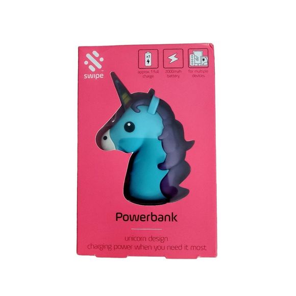 NIB SWIPE UNICORN POWERBANK - Picture 1 of 5